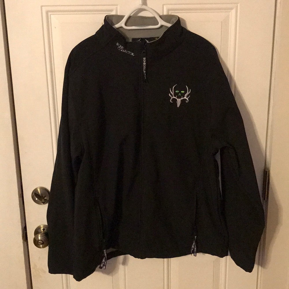 Black Bone Collector soft shell jacket